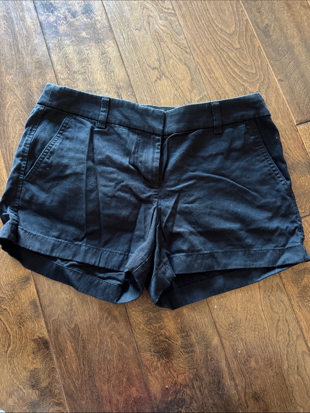 J. Crew Black Pleated Women's Shorts